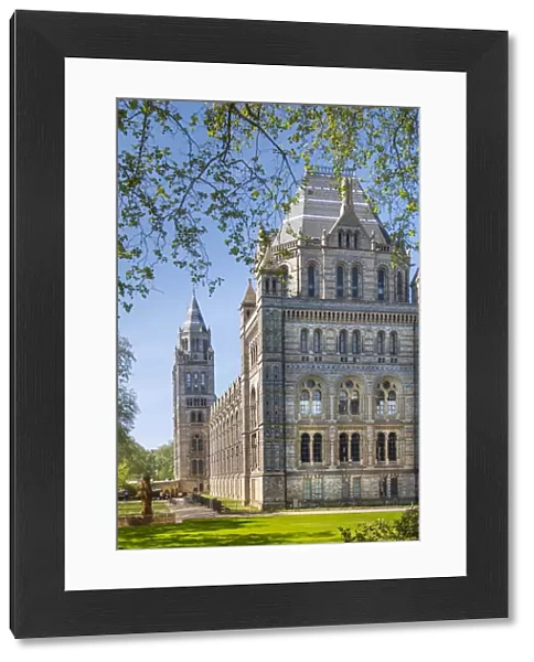 United Kingdom, England, London, South Kensington. The facade of the Natural History