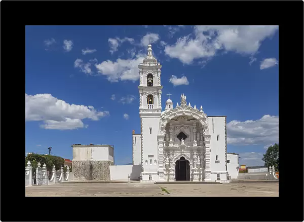 San Nicolas de Bari church, 18th century, Panotla, Tlaxcala, Mexico