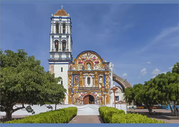 Santa Maria church, 18th century, Jolalpan, Puebla, Mexico