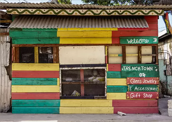 Shop in Trench Town, Kingston, Saint Andrew Parish, Jamaica