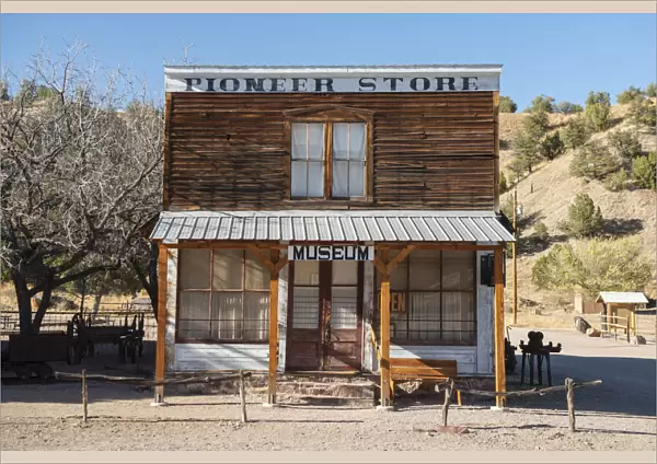 USA; New Mexico; Chloride; Ghost Town, Pioneer store