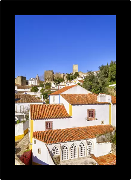 Obidos, a traditional medieval village taken to the moors in the 12th century. Portugal