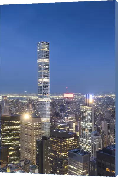 432 Park Avenue & Midtown Manhattan from Top of the Rock, New York City, USA