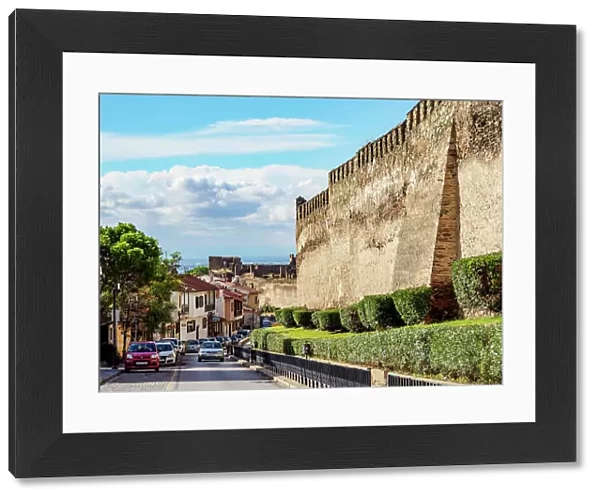 Walls of Ano Poli, the Upper Town, Thessaloniki, Central Macedonia, Greece