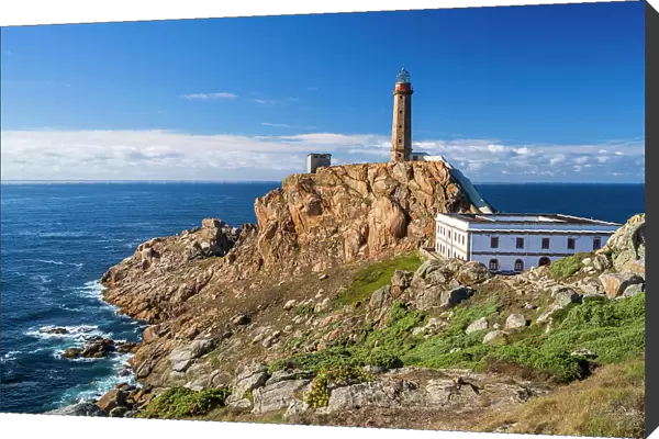 Lighthouse, Cape Vilan (Cabo Vilan), Camarinas, Galicia, Spain