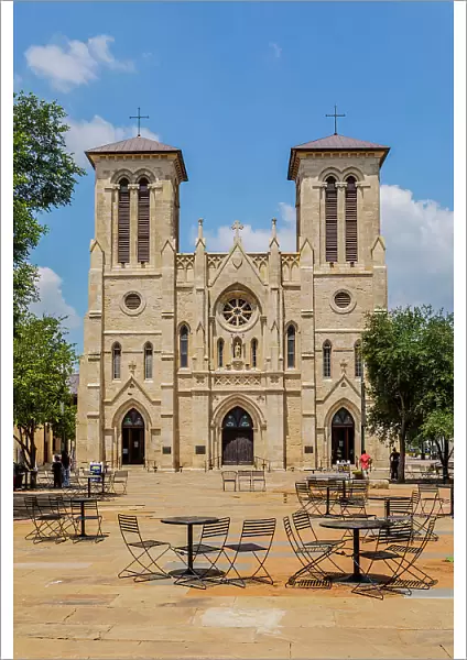 San Fernando Cathedral, San Antonio, Texas, United States, North America