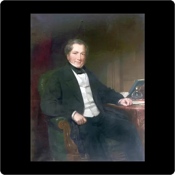 John Heathcoat Heathcote, Inventor of the Bobbin Net Machine, by Willaim Gush, 1830