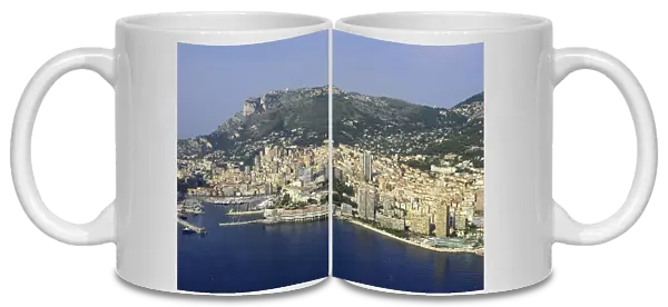 20038712. MONACO Cote d Azur Monte Carlo Aerial view