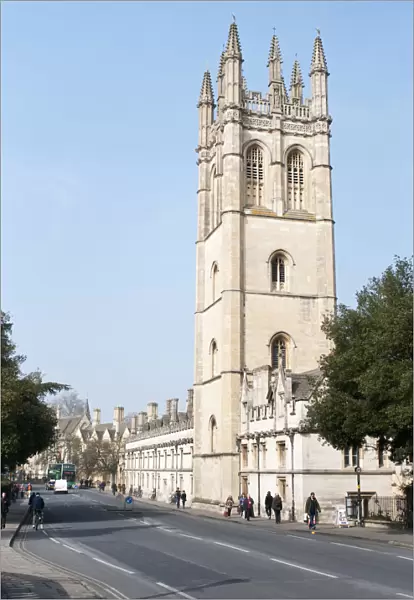Magdalen Great Tower, Magdalen College, Oxford, UK