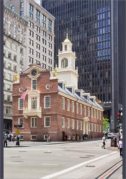 Old State House, State Street, Boston, Massachusetts, USA