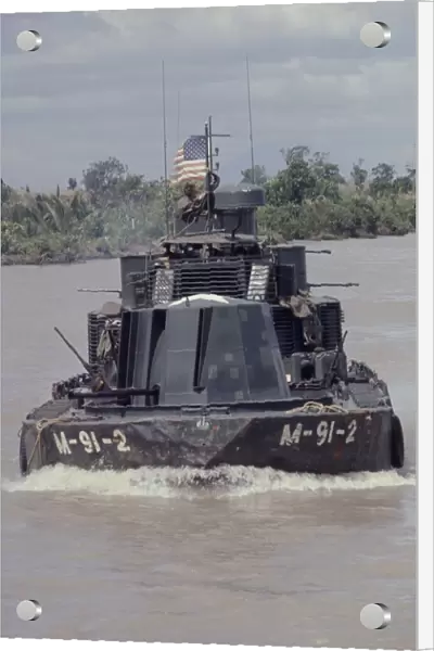 10092250. VIETNAM Vietnam War 1969 US Navy Monitor gunboat