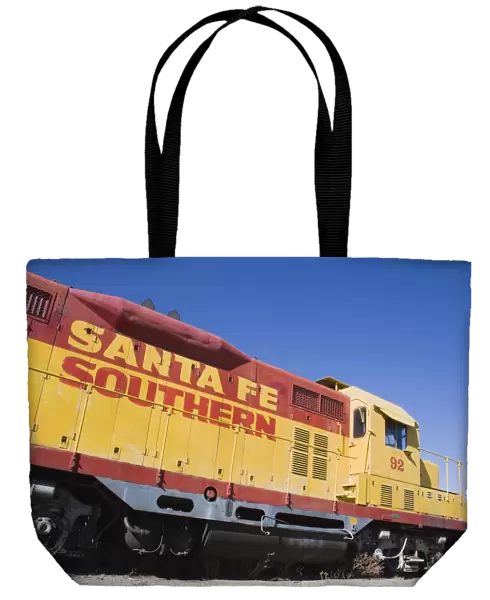 20076011. USA New Mexico Santa Fe Old Santa Fe Southern railway engine