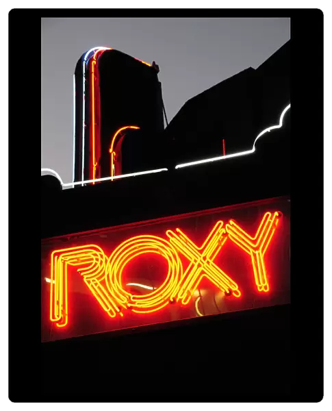 Roxy club sign Sunset Boulevard