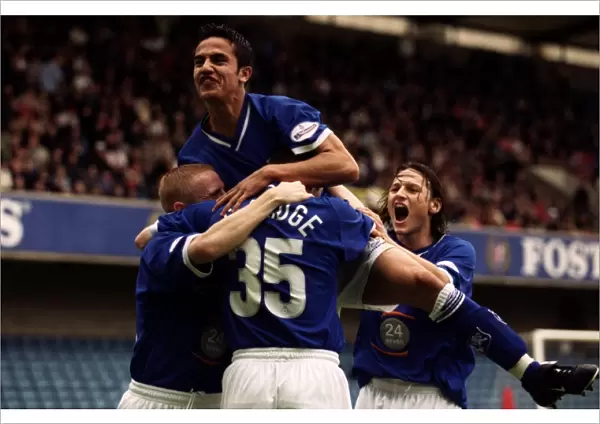 Millwall's Tim Cahill Celebrates Opening Goal Against Nottingham Forest in Nationwide League Division One