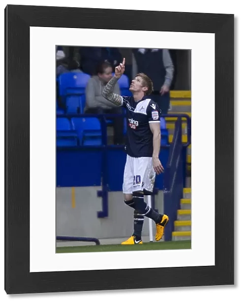 Millwall's Andy Keogh Scores Penalty Against Bolton Wanderers in Npower Championship Match