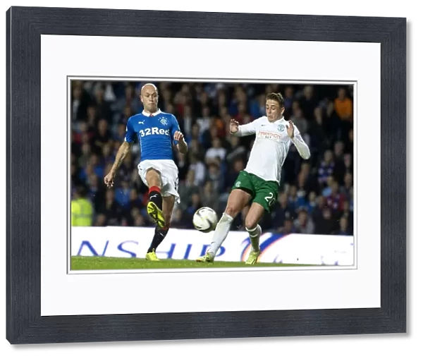 Nicky Law Scores the Championship-Winning Goal for Rangers at Ibrox Stadium (2003 Scottish Cup)