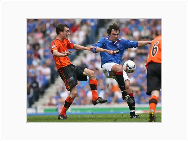 Mark Kerr and Christian Dailly Clash at Ibrox: Rangers vs Dundee United (3-1)