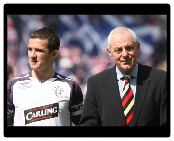 Rangers Football Club: Scottish Cup Champions 2008 - Walter Smith and Barry Ferguson Celebrate Victory