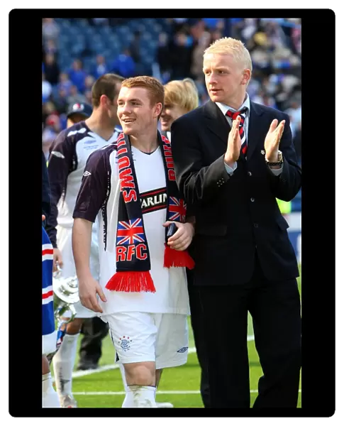 Rangers Football Club: Triumphant Victory with John Fleck and Callum Reidford at Hampden Park - 2008 Scottish Cup Champions