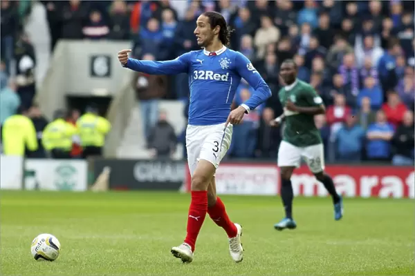 Rangers Bilel Mohsni in Action during the Scottish Championship Match against Hibernian at Easter Road (Scottish Cup Winners 2003)