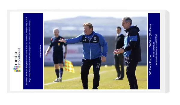 Stuart McCall Leads Rangers at Dumbarton Stadium: Scottish Championship Match