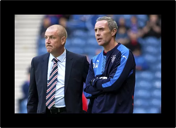 Mark Warburton and David Weir: Pre-Season Leadership at Ibrox Stadium - Scottish Cup Champions (2003)