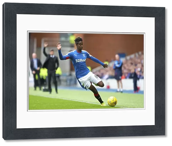 Gedion Zelalem at Ibrox Stadium: Rangers Star Midfielder Shines in Scottish Championship Match (2003 Scottish Cup Winners)