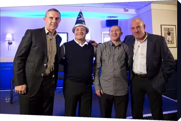 Rangers FC: Mark Warburton and David Weir at 2003 Scottish Cup Champions Q&A Session