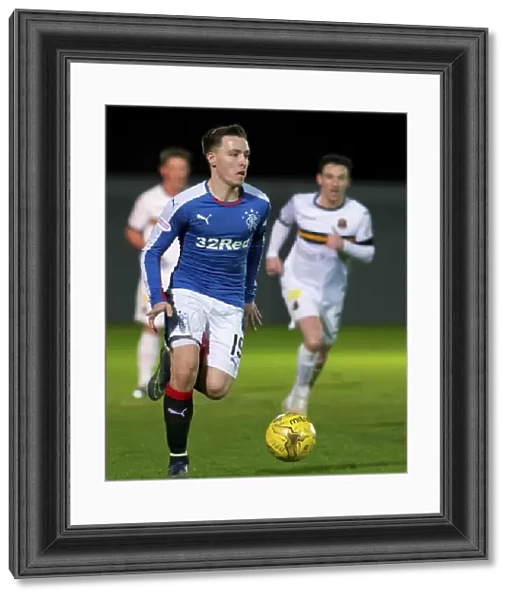 Rangers Barrie McKay in Action: Scottish Cup Victory at Dumbarton's The Cheaper Insurance Stadium (Ladbrokes Championship Match, 2003)