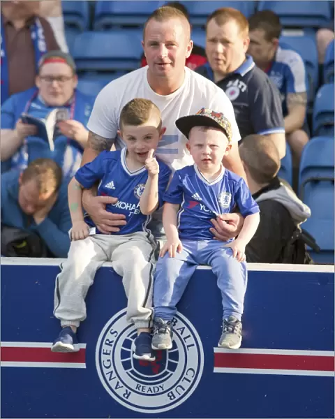 Rangers FC: Euphoric Ibrox Fans Celebrate Betfred Cup Victory - 2003 Scottish Cup Champions
