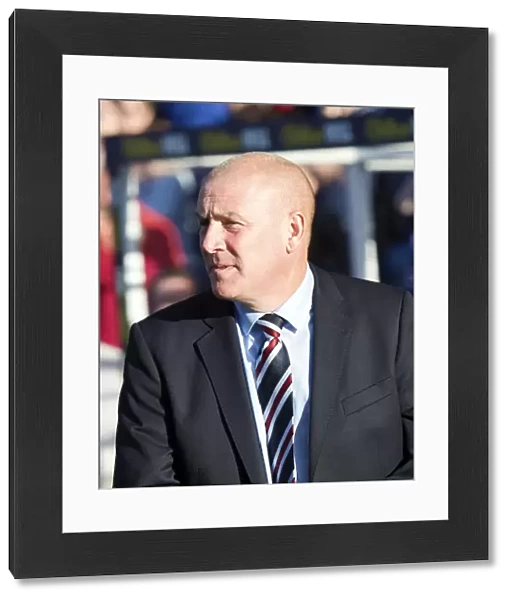 Mark Warburton at the Helm: Betfred Cup Showdown between Rangers and Stranraer at Ibrox Stadium