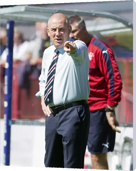 Mark Warburton at Dens Park: Leading Rangers Against Dundee, 2003 Scottish Cup Champions