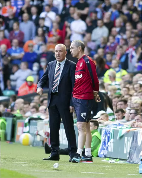 Mark Warburton and Davie Weir Lead Rangers at Celtic Park: 2003 Scottish Cup Champions Clash