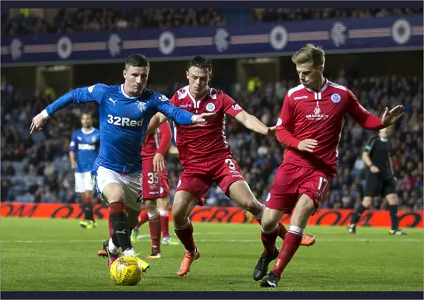 Rangers vs Queen of the South: O'Halloran's Determined Standoff Against Marshell and Pickard in Betfred Cup Quarterfinal at Ibrox Stadium
