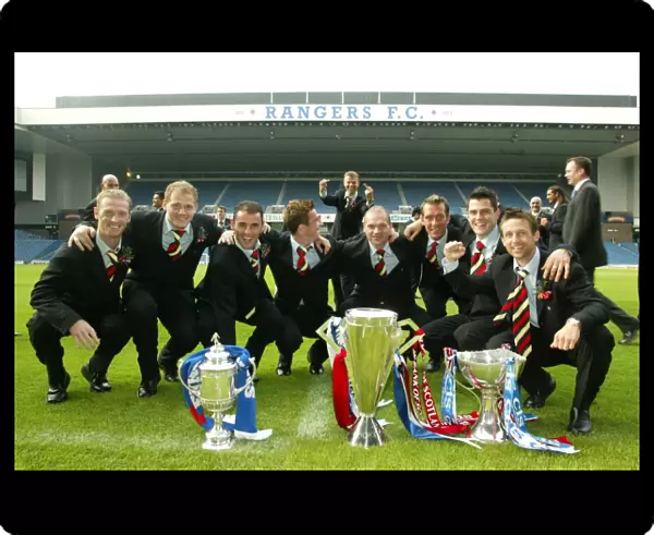 Rangers: Champions Unite in Triumphant Homecoming at Ibrox (31 / 05 / 03)