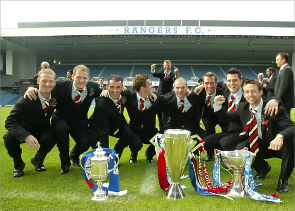 Rangers: Champions Unite in Triumphant Homecoming at Ibrox (31 / 05 / 03)