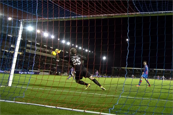 Kenny Miller Scores for Rangers Against Inverness Caledonian Thistle in the Ladbrokes Premiership