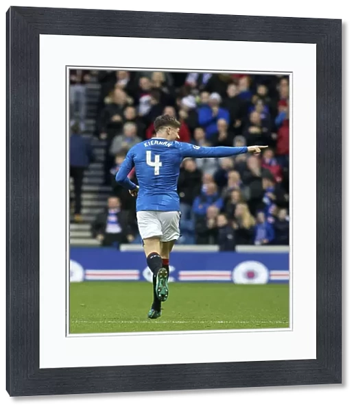 Rob Kiernan's Thriller: Rangers Unforgettable Goal vs. Heart of Midlothian (Scottish Premiership, Ibrox Stadium)