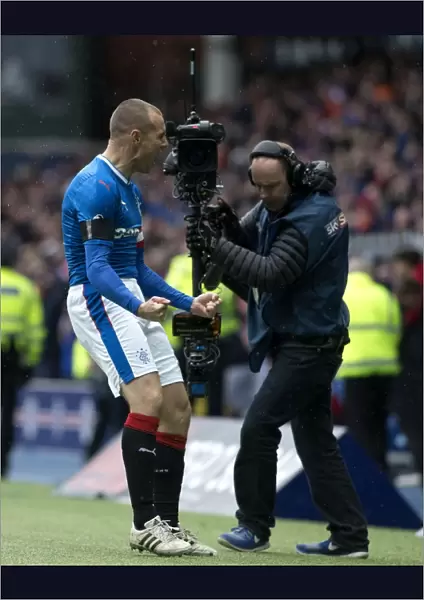 Rangers vs Celtic: Kenny Miller's Epic Goal Celebration - Scottish Cup Winning Moment, Ibrox Stadium