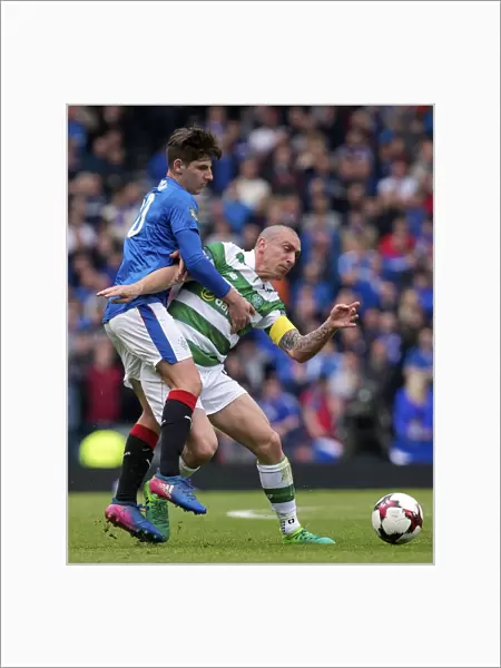 Rangers vs Celtic Showdown: Emerson Hyndman vs Scott Brown - William Hill Scottish Cup Semi-Final Clash at Hampden Park