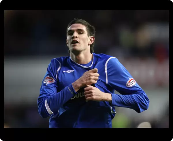 Rangers Kyle Lafferty Scores Brace: 2-0 Victory Over Dundee United (Clydesdale Bank Premier League)