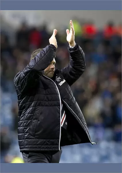 Graeme Murty Salutes Ibrox Fans: Rangers vs Aberdeen, Ladbrokes Premiership