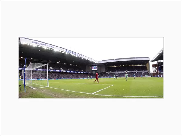 Rangers vs Hibs: Sell-Out Crowd at Ibrox Stadium, Ladbrokes Premiership Showdown