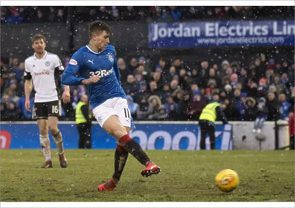 Rangers Josh Windass Scores Third Goal in Scottish Cup Fifth Round Triumph over Ayr United at Somerset Park