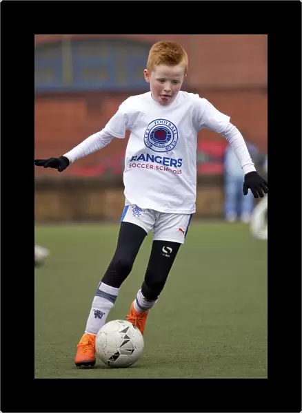 Rangers Football Club's Jason Holt and Jason Cummings Inspire Young Soccer Stars at Easter Camp, Ibrox Complex (Scottish Cup Champions 2003)