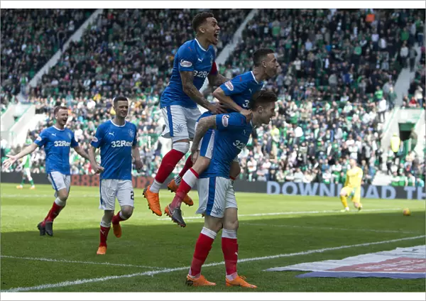 Rangers: Double Joy - Holt and Windass Unforgettable Goal Dance at Easter Road