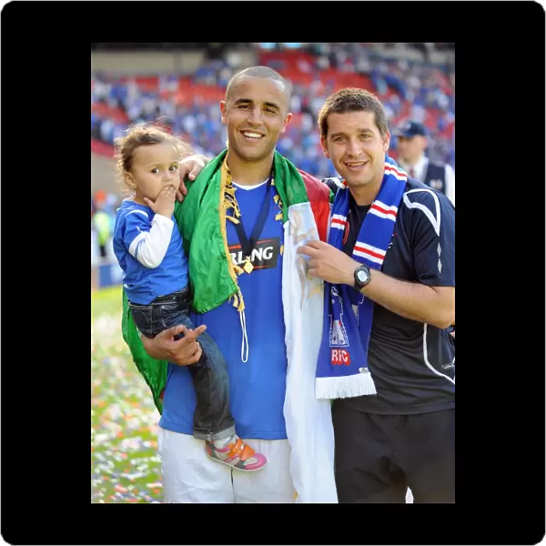 Rangers Football Club: Majid Bougherra's Triumphant Homecoming with the Scottish Cup (Champions 2009)