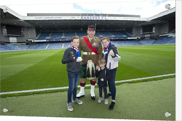 Rangers Football Club's Armed Forces Tribute Day: Honoring Heroes at Ibrox Stadium