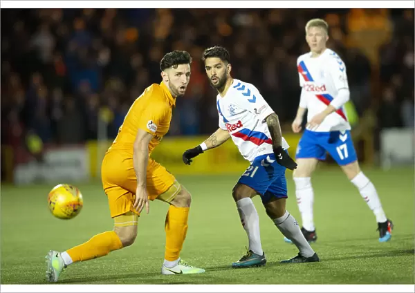 Rangers Daniel Candeias in Action against Livingston in the Scottish Premiership at The Tony Macaroni Arena