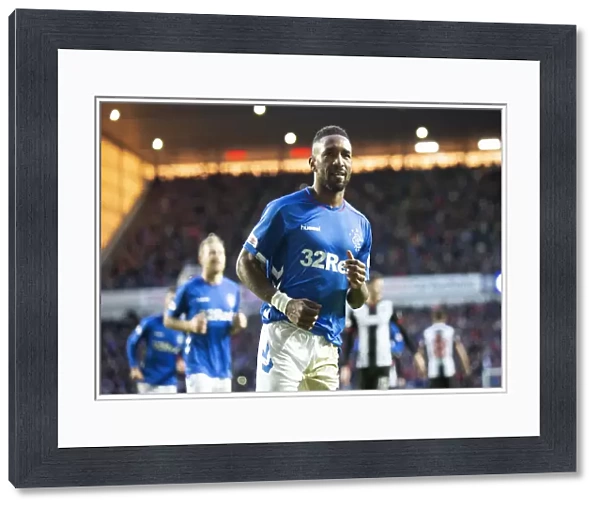 Rangers Jermain Defoe Scores the Winning Penalty: Scottish Premiership Title and Cup Double (2003)